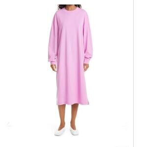 SAMSOE SAMSOE Pink Long Sleeve Cotton Shirt Dress Size XS
